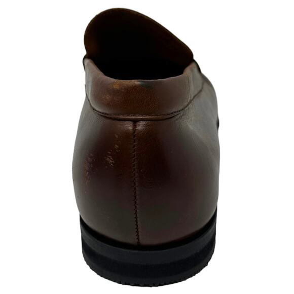 Wolf and Shepherd Men\'s Belmont Bit Italian Leather Loafer Slip-On Dress Shoes main image 5